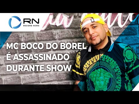 MC Boco do Borel é morto a tiros durante show