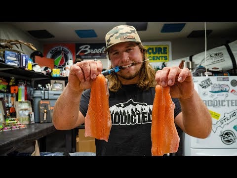 How To FILLET TROUT Quick & Easy