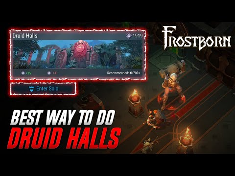 Best Way to do Druid Halls Portal in Frostborn!