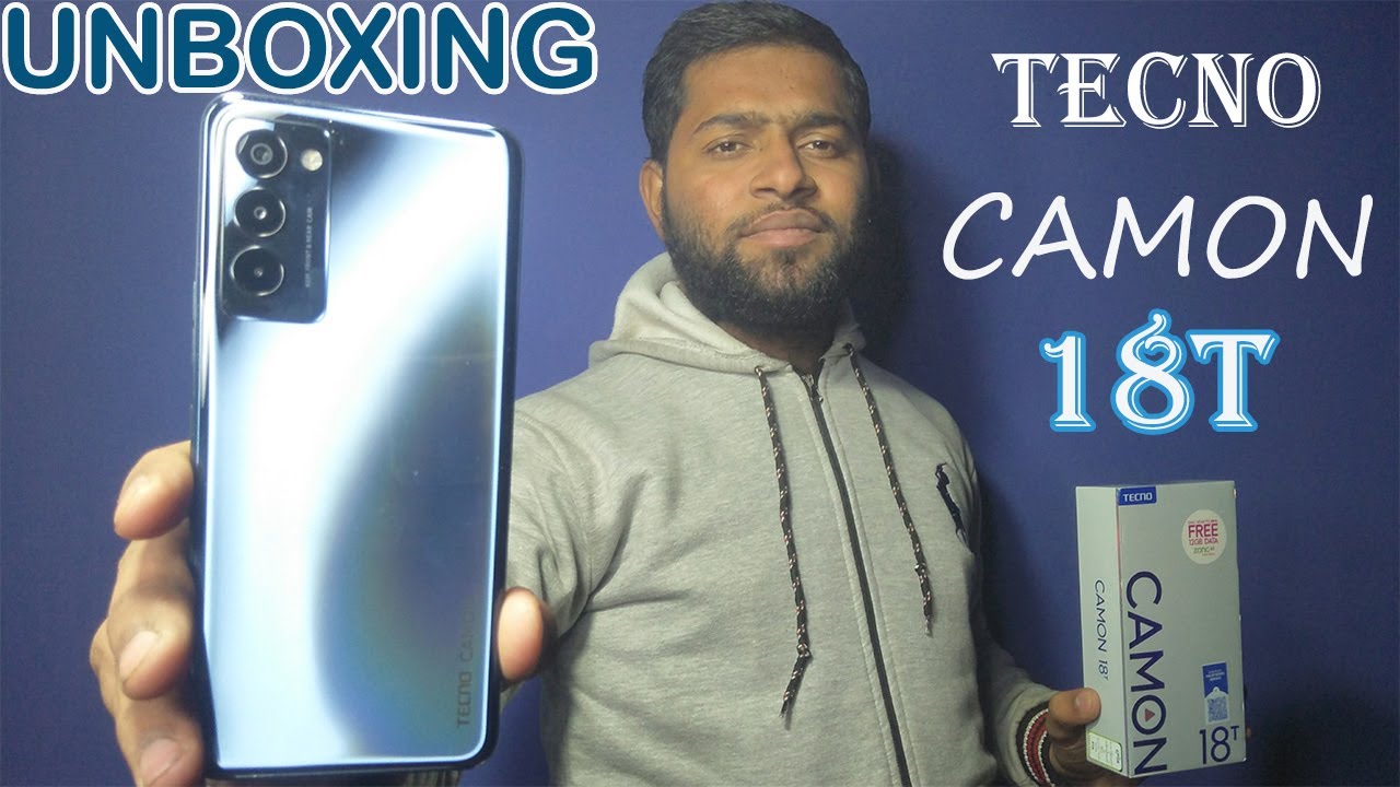 Unboxing Tecno Camon 18T | 48MP Selfie Under 28k in Pakistan