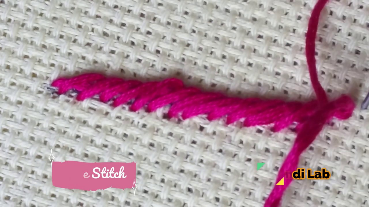 Rope Stitch 4 l How to make a Rope Stitch l hand embroidery YouTube