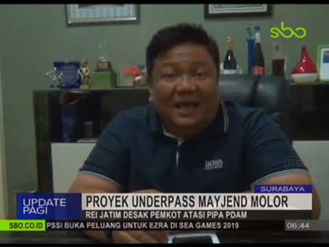 sbo tv digital Proyek Underpass Mayjend Molor