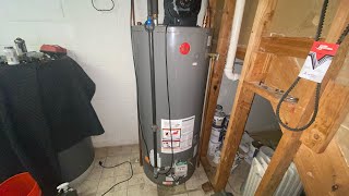 Reset Water Heater Locked Out Ignition Failure Previously Soldered Leak on Tank