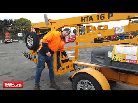 How To Operate The Haulotte Cherry Picker | Total