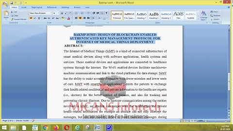 BAKMP-IoMT: Design of Blockchain Enabled Authenticated Key  Protocol-IEEE CSE PROJECT 2020-2021