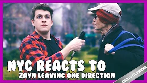 NYC REACTS TO ZAYN MALIK LEAVING ONE DIRECTION | C...