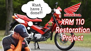 Honda XRM Restoration Project | Intro-Part 1