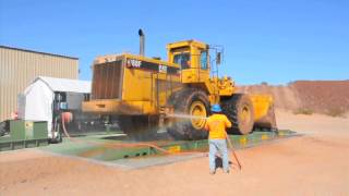 Remote Equipment Wash Rack