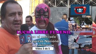 LUCHA LIBRE EN EL MERCADO PROGRESO NACIONAL 3 de 5