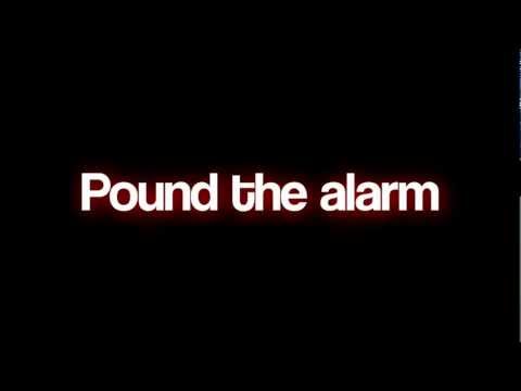 Nicki Minaj- Pound The Alarm Lyrics HD