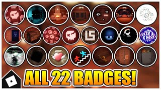 DOORS - How to get ALL 22 ACHIEVEMENTS/BADGES! [ROBLOX]