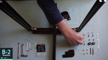 Tevo Tarantula Assembly - Step 7 - Y Axis The Front Transmission