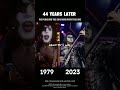Kiss- we punching the Scar King with this 1979vs2023 #kiss #iwasmadeforlovinyou #nostalgic #music