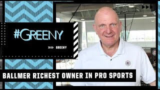 Steve Ballmer is ranked the richest owner in professional sports for 8th consecutive year | #Greeny