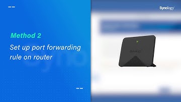 Configure Port Forwarding to Remotely Access Your Synology NAS  Synology - Cấu hình NAT port.