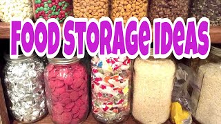 FOOD STORAGE IDEAS: Part 2- Great for PREPPERS!