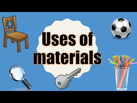 Uses of materials