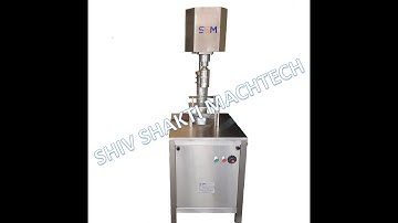 Semi Automatic Cap Sealing Machine | Bottle Screw Capping Machine