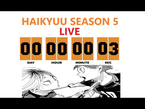 Haikyuu Anime Begins Mysterious Countdown on Official Website