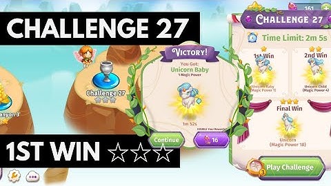 Merge Magic Challenge 27 • 1m52s On 1st Win ☆☆☆