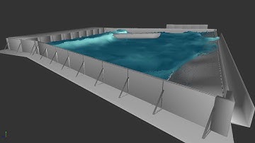 Simulation of wave makers in film tank