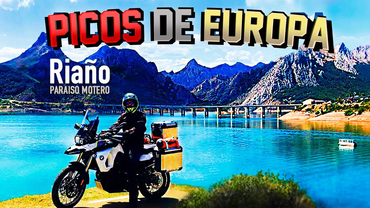 PICOS DE EUROPA 💛 Paraíso RIAÑO || VIAJE con moto por ASTURIAS, CASTILLA Y LEÓN. RUTAS por ESPAÑA