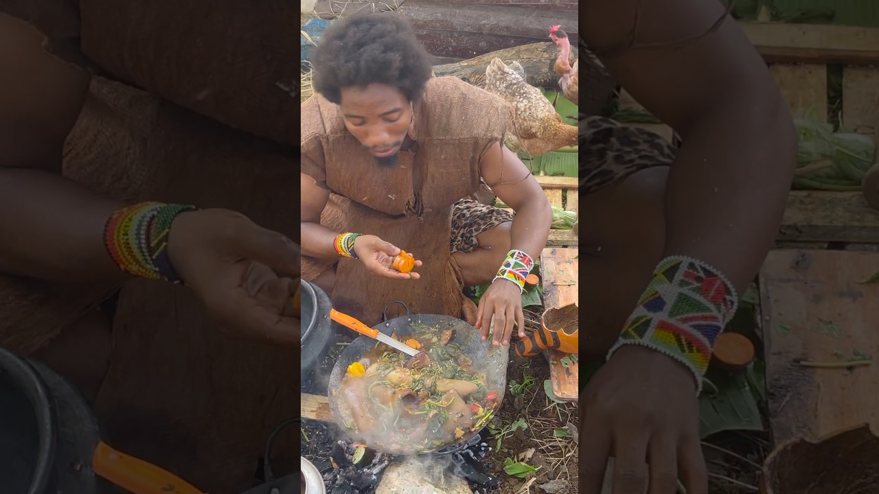 No gas cooking delicious food