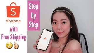 PAANO UMORDER SA SHOPEE WITH FREE SHIPPING (HOW TO ORDER)