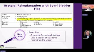 HCGTV: April 2026 ICD-10-PCS Code Updates - Ureteral Reimplantation with Boari Bladder Flap