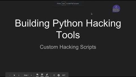 Create Your Own Hacking Tools In Python |Kali Linux