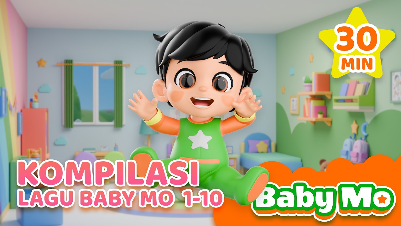 Kompilasi Lagu Baby Mo 1-10  | 30 Min Song Compilation | Baby Mo Official