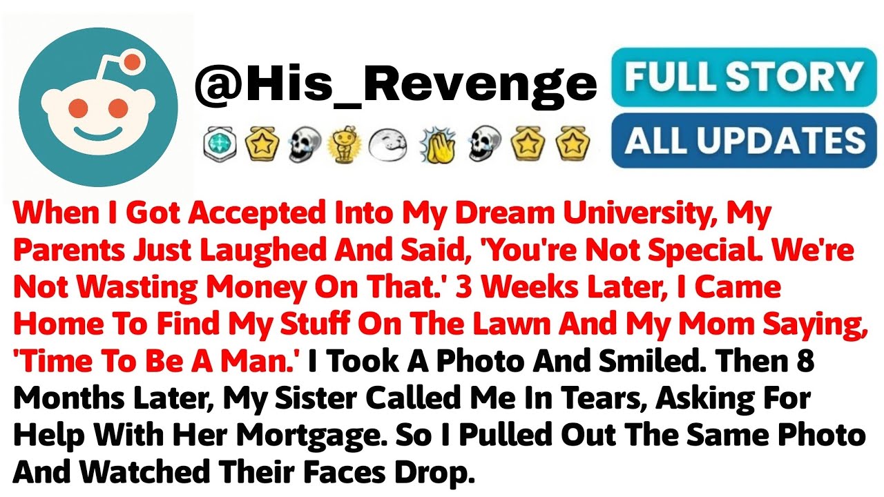 When I Got Accepted Into My Dream University, My Parents Just Laughed And Said, 'You're Not Special.