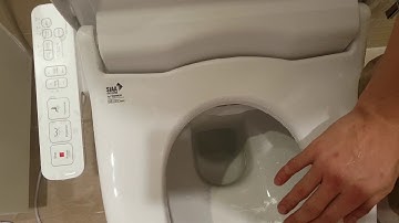 Cách hoạt động của vòi xịt vệ sinh bồn cầu điện tử Bidet sưởi - xịt ấm - sấy khô