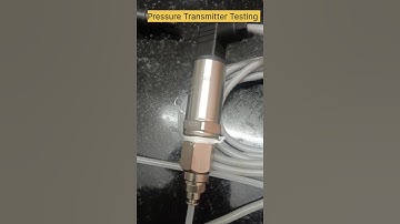 Pressure Transmitter Testing - Loop calibrator Fluke 725