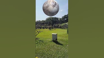 Meteor Planet Falling 😱 #meteor #moon #cg #vfx #youtubeshorts #shortvideo #shorts #reel #earth