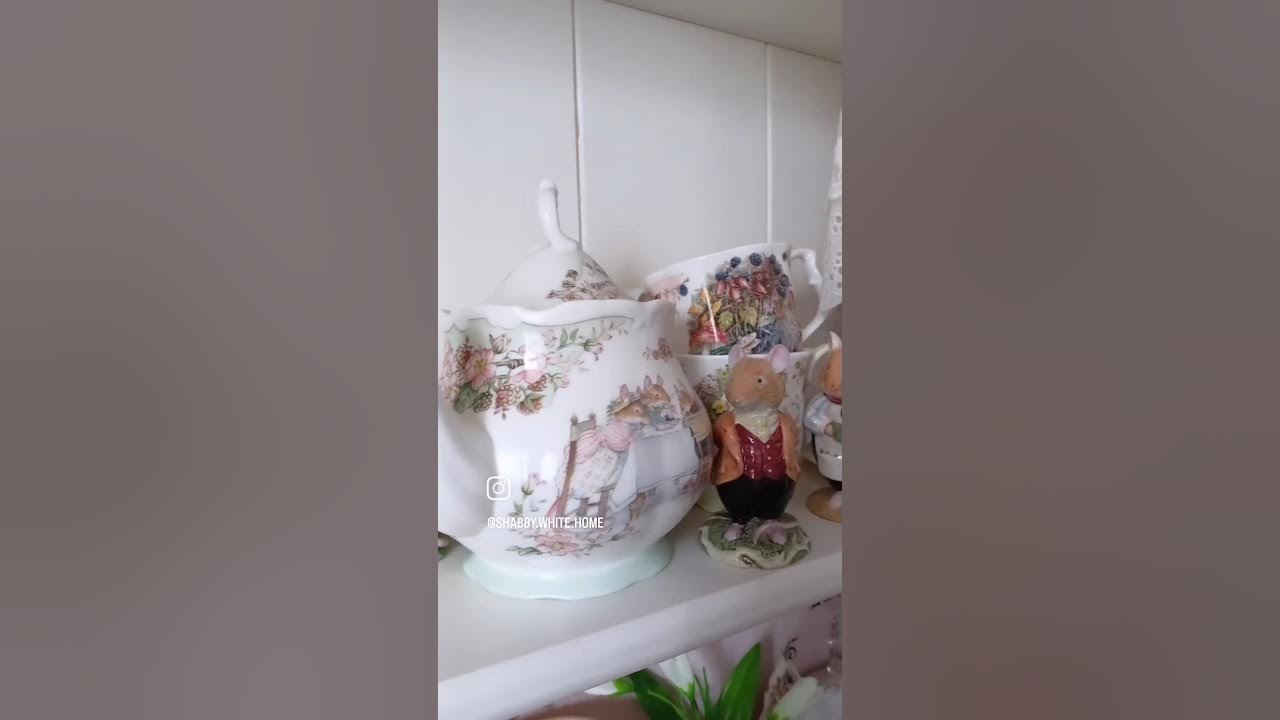 Коллекционирование. Винтажная посуда. Ежевичная поляна. #фарфор #винтаж ...
