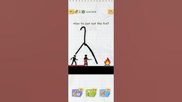 Draw 2 Save level 203 #shorts#viral#trending#games