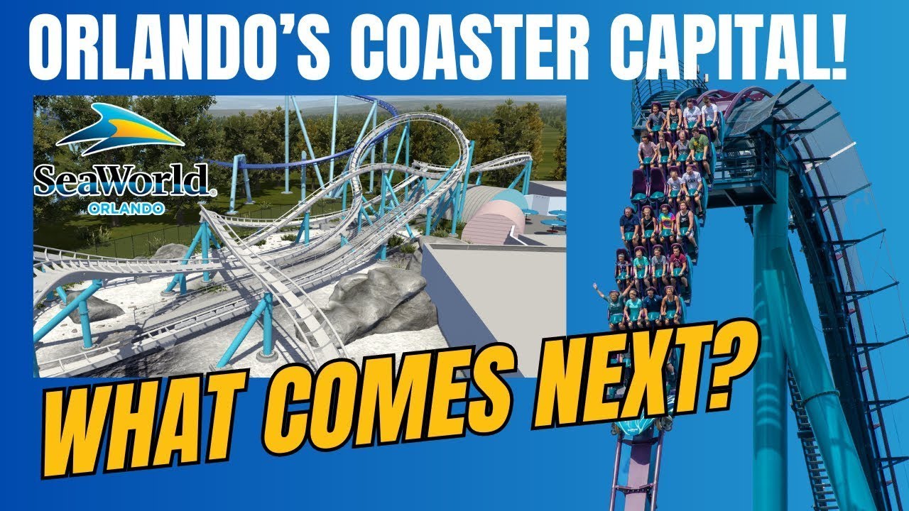 SeaWorld Orlando's 2024 Family Coaster isANOTHER B&M?! Site Plans  Breakdown & Discussion 