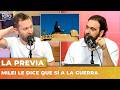 MILEI LE DICE QUE SÍ A LA GUERRA | LA PREVIA con Ari Lijalad y Nico Lantos