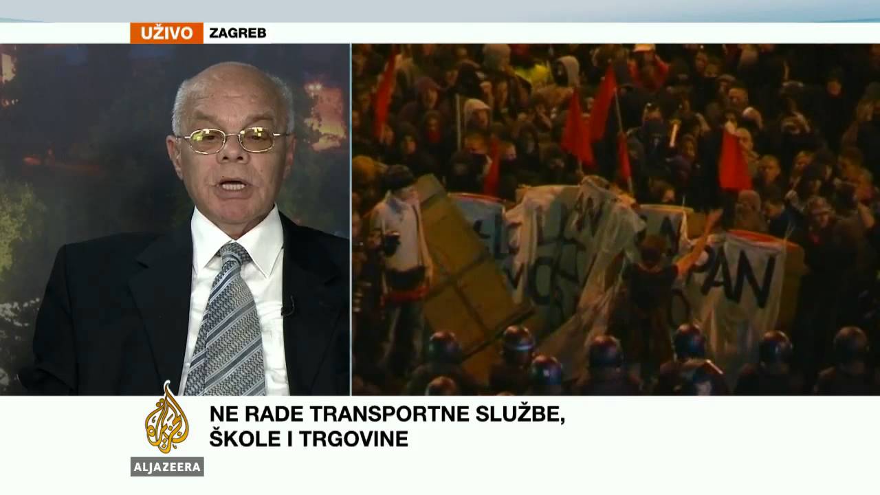 غوستي سانتيني يتحدث عن إجراءات التقشف والاحتجاجات - الجزيرة البلقان