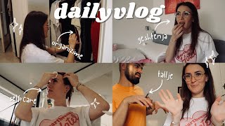 ORGANIZIME DHE GATIME: provova GESHTENJA ne FRITEZ ME AJER | vlog | aktheduo