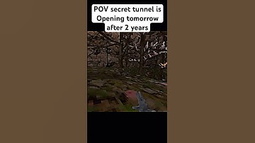 POV secret tunnel is opening after 2 years #shorts #fyp #gorillatag #secrettunnel #vr