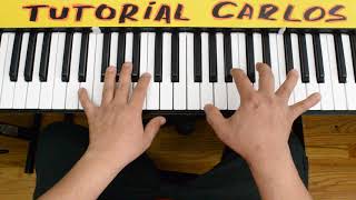Video thumbnail of "En El Nombre De Jesus  Ingrid Rosario  Piano Tutorial Carlos"
