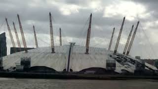 Storm Eunice shreds London's O2 arena roof