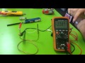 How to test a thermocouple with meter