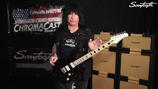 Sawtooth Guitars Michael Angelo Batio ST-M24 Satin Black Electric Guitar Demo and Overview