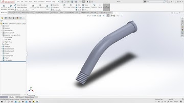 Solidworks Video Tutorial #4 - Modelling Shower Head (Part 2)
