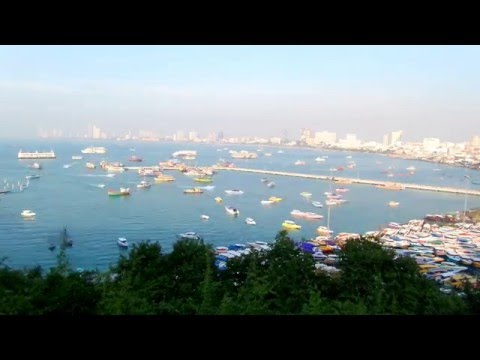 Pattaya Beach Bali Hai Timelapse