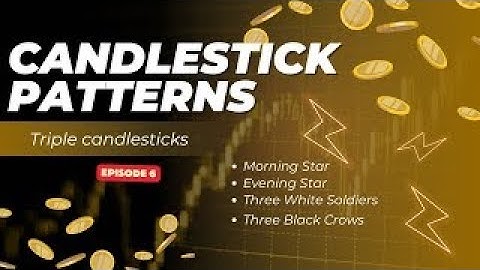 Triple Candlestick Patterns Explained | Morning Star, Evening Star, 3 Soldiers & 3 Crows