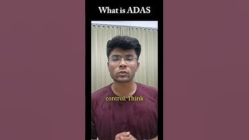 What is ADAS? | Advanced Driver Assistance Systems Explained Simply #armanlaliwala #datascience #ai